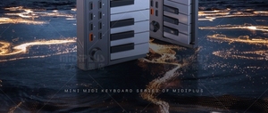 Midiplus微型32 + 专业迷你便携式折叠MIDI键盘控制器乐器，带儿童和成人踏板 - Product Image 5
