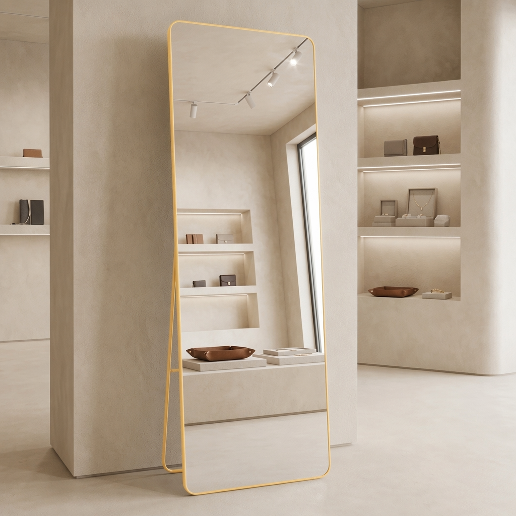 Light luxury gold-rounded corners