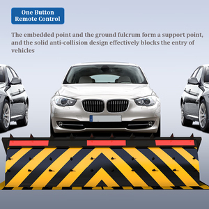 Khí công nhà máy tác động thử nghiệm tiêu chuẩn <span class=keywords><strong>roadblock</strong></span> tùy chỉnh thép không gỉ thủy lực tự động chặn đường chống va chạm - Product Image 3