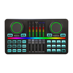 OEM Studio Recording Dual Live Broadcast <strong>Audio</strong> Interface D9 48V Supply USB Type C Sound Card and BM700 <strong>Microphone</strong> - Product Image 4