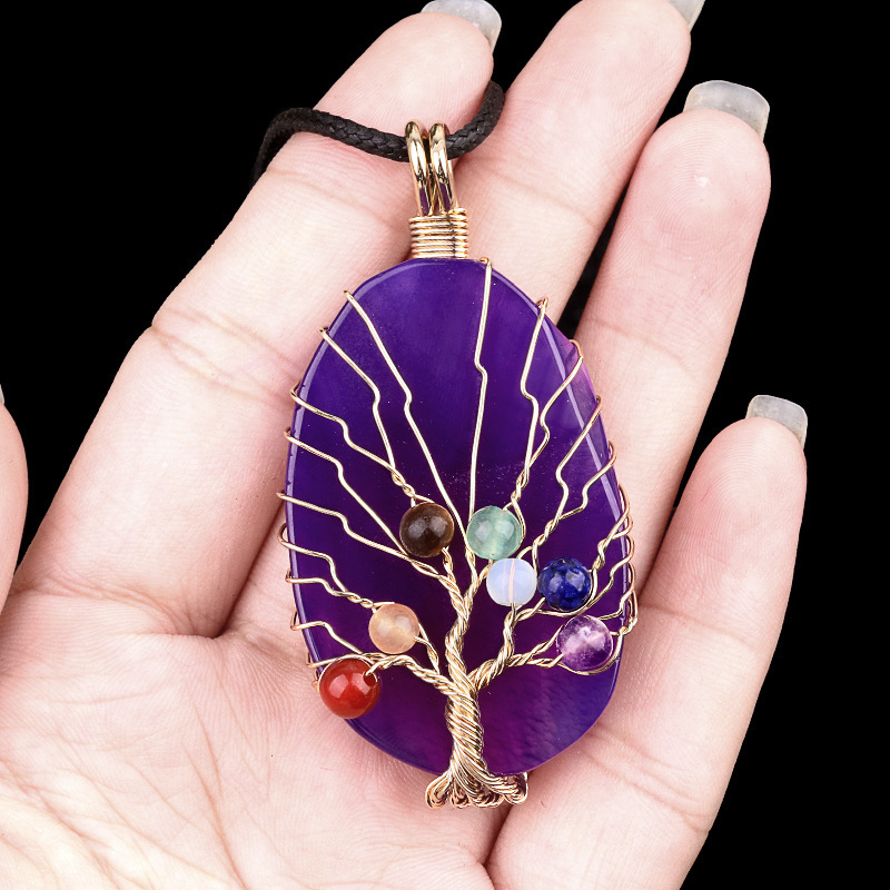 Agate violette