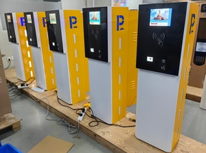 Ingresso e di Uscita lettore di schede di RFID parcheggio chiosco biglietto di casa per una crescita intelligente di parcheggio sistema di controllo di accesso - Product Image 3