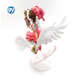 GY人気工場3Dデザインかわいい女の子カスタムアクションアクションフィギュアアニメカードキャプターさくらマジックメイデンビニールおもちゃ - Product Image 5