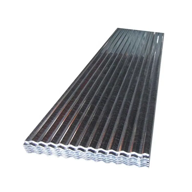 저렴한 알루미늄 1.5mm 골판지 루핑 시트 아연 코팅 금속 지붕 시트 루핑 용