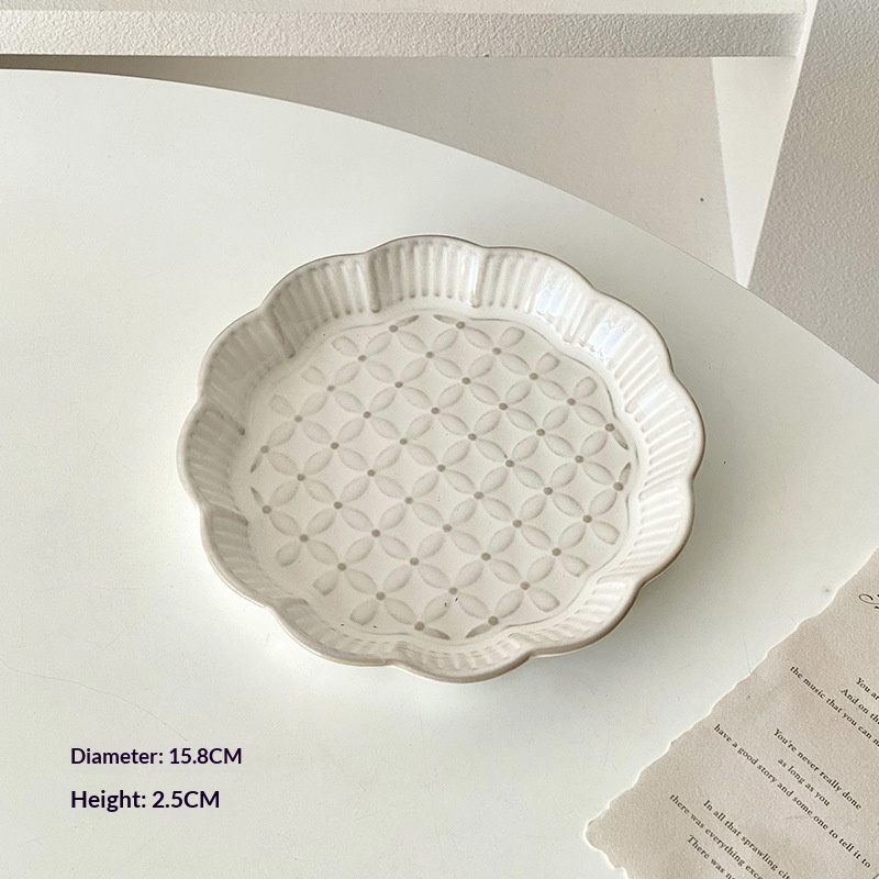 Nai Snow Plate blanc