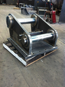 Máy xúc Digger backhoes tập tin đính kèm đầu khung Lugs tấm Tai - Product Image 4