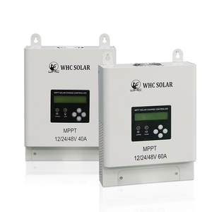 WHC Controller MPPT Lifepo4 Dc Control generatore eolico Pwm pannello solare 12V 24V 36 volt 48V 30A 60A 80A 100A Controller caricabatterie - Product Image 4