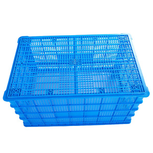 Heavy Duty Nestable Collapsible Plastic Fruit and Vegetable Turnover Boxes Discounted <strong>Stacked</strong> <strong>Nest</strong> Design - Product Image 2
