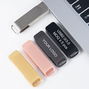 带有徽标的定制128GB定制USB 3.0闪存驱动器
