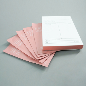 <strong>OEM</strong> <strong>Factory</strong> High Quality 34g Hydrogel Facial <strong>Mask</strong> White to Transparent Deep Moisturizing Bio-Collagen Sheet Ready to Ship - Product Image 2