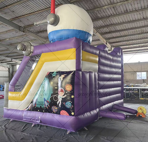 Tàu Vũ Trụ Sẵn Sàng Để Tàu <span class=keywords><strong>2025</strong></span> Hot Bán 0.55Mm Pvc Bạt Nhảy Nhà <span class=keywords><strong>Inflatable</strong></span> Bouncer Trẻ Em Trong Nhà Sân Chơi Với Slide - Product Image 5