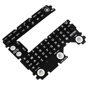 Teclado de silicona con tapa láser de botón de silicona de goma personalizado de cinco teclas para Teclados flexibles de diferentes formas - Product Image 4