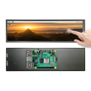 Commercio all'ingrosso 8.8 pollici 1920x480 tft nuovo display lcd Raspberry pi touch screen monitor allungata bar schermo lcd - Product Image 1