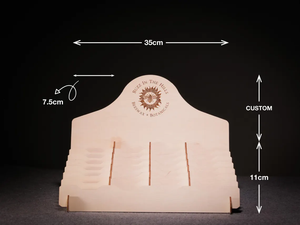 Cửa hàng bán lẻ Countertop Rack 2 oz tin Jar gỗ hiển thị tùy chỉnh gỗ Lip Balm đứng Salve hiển thị cho Craft công bằng Nhà cung cấp gian hàng - Product Image 2