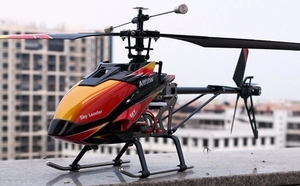 2022 yeni WLtoys V913 RC helikopter tek pervane 2.4G 4CH MEMS Gyro LCD verici ile 360 derece döndürme hediye çocuklar için - Product Image 6