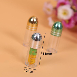 Bouteille d'été en forme de cheval, petit Tube de pilules de petite taille, conteneur Transparent avec capuchon métallique coloré, vide, bouteille de Rhino - Product Image 5