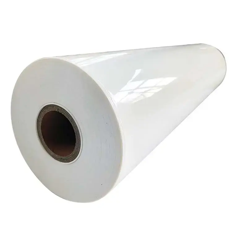 Film Mylar en rouleau transparent en polyester blanc laiteux pour film d'isolation pour animaux de compagnie Mictthermal de coin d'enroulement de moteur 6021