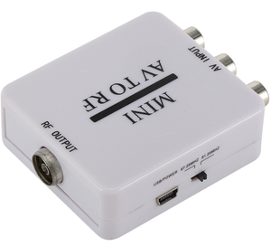 Convertidor AV a RF Entrada RCA AV a salida coaxial tipo RF para DVD - Product Image 3