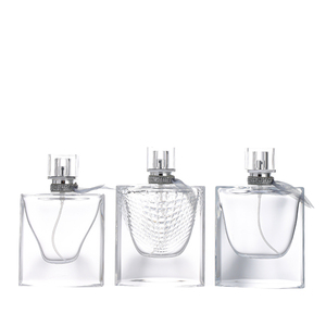 Wholesale <strong>Perfume</strong> Glass Bottle 75ml Thick Bottom Transparent Toner Subpackage Empty Bottle Beautiful Life Fine Spray