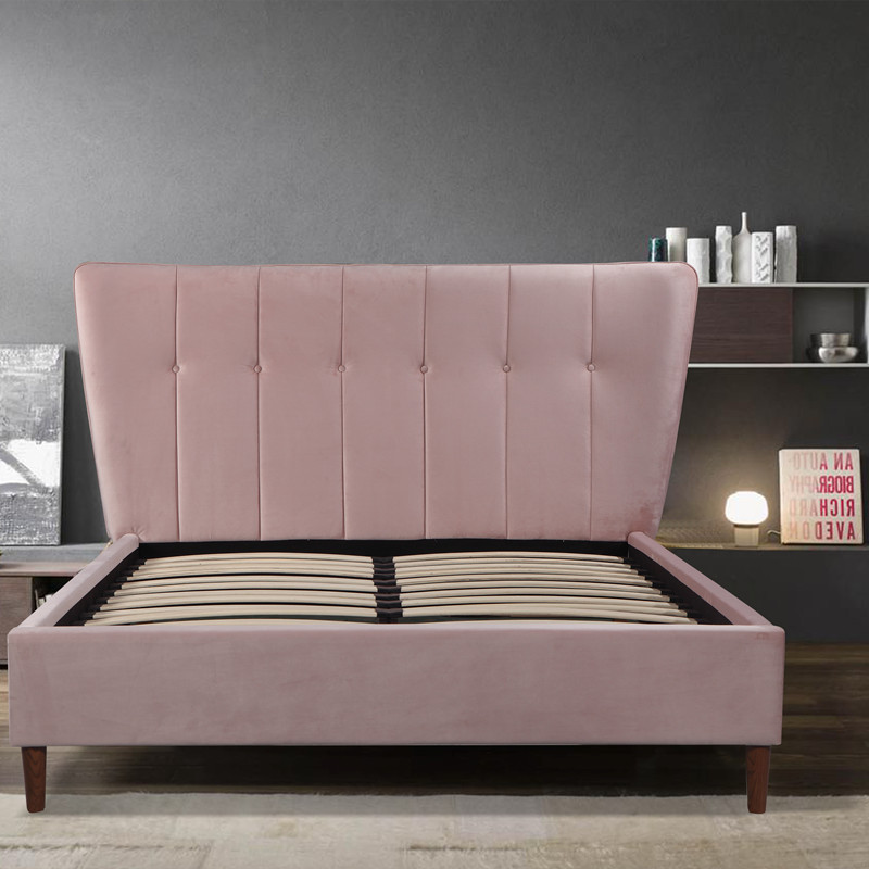 cheap wooden bed design soft bed headboard beds