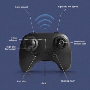 ジャイロナイトライトとバッテリーを備えた2.4GHz2チャンネルリモートコントロール飛行機簡単に飛ぶRC飛行機のおもちゃ - Product Image 4