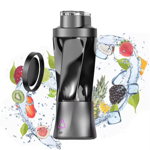 Elektrikli şarj edilebilir sıkacakları 6000mAH 6 bıçakları meyve yüzlü usb taşınabilir blender 700ml taze sıkacağı blender mini mikser - Product Image 6