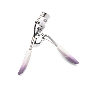 אסיה curler curler עם ידית עלים, פלדת פחמן + שיפוע, עדין מתולתל, נטול ציפורן, oem/סיטונאי