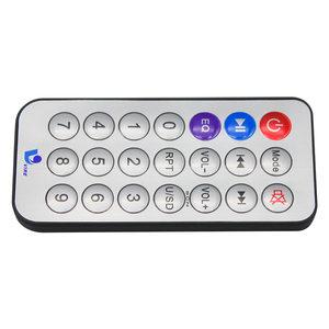 R1 Kit per lettore musicale MP3 modulo di controllo remoto Wireless con 4 pulsanti ABS materiale codice fisso - Product Image 2