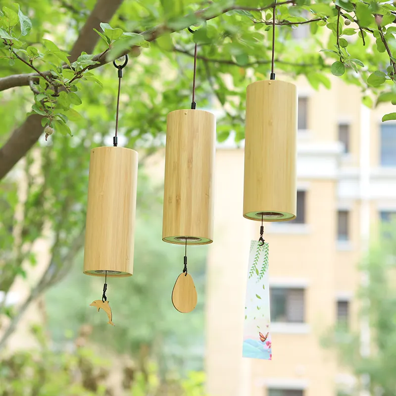 도매 공간 명상 화음 바람 차임 일본 스타일 화음 바람 바람 종 가정 장식