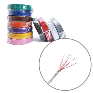 Dingzun UL4421 çok çekirdekli kablo silikon tel 14 18 20 22 24 26 AWG 600V 200C esnek yumuşak çok çekirdekli kablo için KAYNAK MAKINESİ - Product Image 1