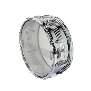 Venta caliente OEM ODM Steel Shell 14*5,5 pulgadas <span class=keywords><strong>Snare</strong></span> Drum Instrumento de música profesional <span class=keywords><strong>Snare</strong></span> Drum con Snappy <span class=keywords><strong>Snare</strong></span> - Product Image 5