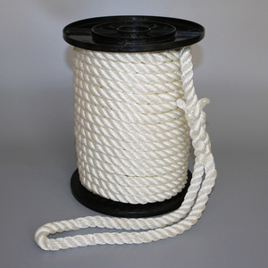 Cuerda de nailon de 3 hebras, 18mm, 20mm, 22mm, color blanco - Product Image 1