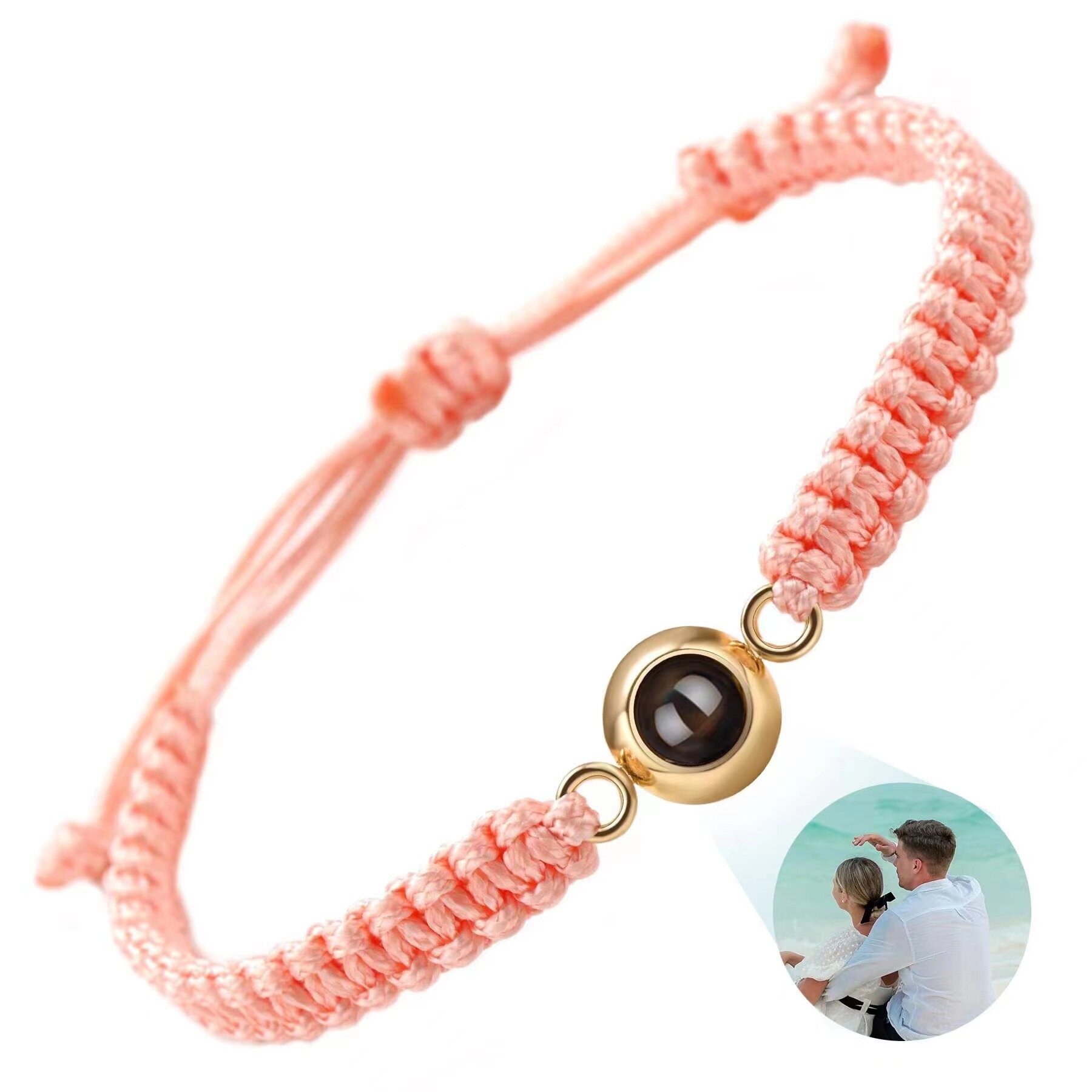 Or de corde rose