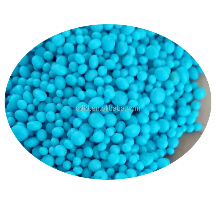 Blue Chemical Granular NPK 20-10-10 Fertilizante compuesto para uso agrícola Fabricante en China