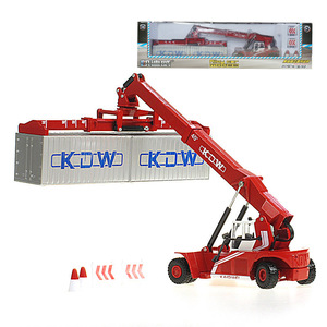 KDW 1:50比例模型汽车集装箱装卸起重机模型压铸卡车模型货车玩具车玩具儿童礼物 - Product Image 6