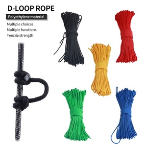 Archery <strong>D</strong> <strong>Loop</strong> Rope Bow <strong>String</strong> Release Nock Durable 18 M <strong>Loop</strong> Buckle Bowstring Serving Thread Nocking <strong>Loop</strong> Buckle - Product Image 1