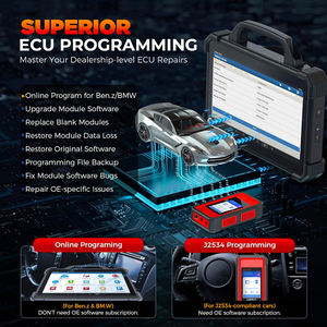 LAUNCH X431 PAD VII ELITE Auto Programming OBD2 Scanner Bi-directional Topology Map Full Diagnostic Tool CANFD/DOIP Code <strong>Reader</strong> - Product Image 2