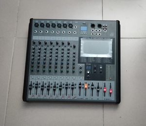 Professional 24 <strong>DSP</strong> IP <strong>Network</strong> Audio Console Mixer 8 Channels USB Bluetooth MP3 Sound Processor Equipment for Broadcast - Product Image 3