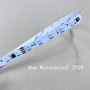 4-wire 24v IC 16703 RGB <strong>Led</strong> Strip <strong>5050</strong> 10M Addressable 60Leds/m <strong>Led</strong> Pixels 1 Ic Control <strong>6</strong> <strong>Leds</strong> DC24V Flexible Multicolor IP20