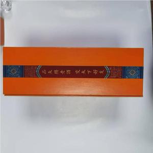 可定制豪华纸板酒盒优质定制Logo植绒衬纸酒瓶包装礼品赠送