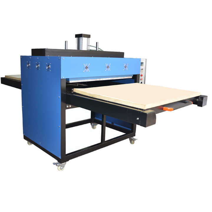 Large Format 70X90 80X100 100X120cm Sublimation Heat Press Automatic Heat Transfer Machine for T-Shirt Textile Shoe Garment