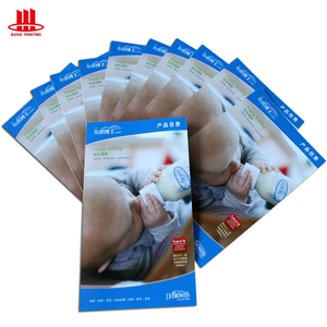 דפוס אופסט חוברת UV הדפסת נייר קרטון תיבת OEM מותאם אישית גודל מתקפל קידום <span class=keywords><strong>Flyer</strong></span> ושיווק עלון הדפסה