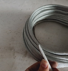 Elektrikli çit ASI standart bükme işleme hizmeti için 1x7 teller 8mm çap galvanizli çelik tel soğuk başlık çelik - Product Image 5