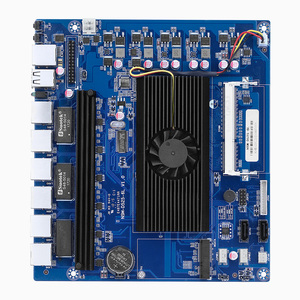 Intel Atom D525 Dual Core 1,8 Ghz 6 Lan 82574L Red Firewall VPN PfSense ROS Soft Router Placa base - Product Image 4