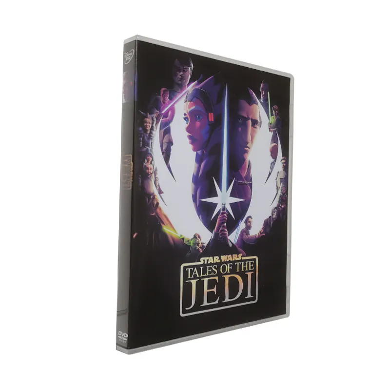 Tales of the Jedi ภาพยนตร์ดีวีดีล่าสุด1แผ่นขายส่งโรงงานดีวีดีภาพยนตร์ชุดทีวีการ์ตูนซีดีบลูเรย์ภูมิภาค1จัดส่งฟรี
