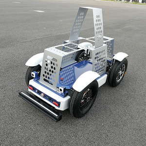 4WD Roboter Chassis draht gesteuerte intelligente mobile Plattform mit Halterung - Product Image 3