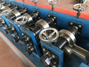 Light Gauge Steel Purlin Roll Forming Machine PLC Control <strong>System</strong> Construction Frame Roll Forming Machine Motor Bearing Core - Product Image 6