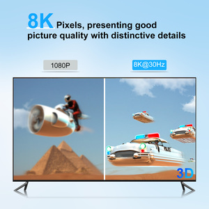 JideTech 2计算机2监视器USB3.0 (HDMI + DP) KVM交换机4K @ 60Hz，带数字显示的2端口双监视器KVM，电缆