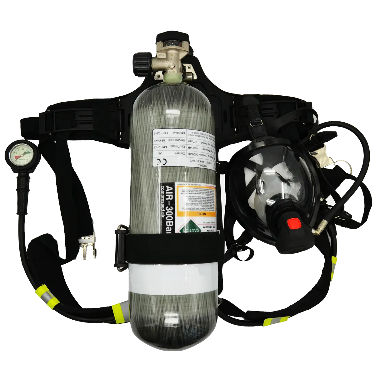 Elfo-aparato de respiración contenido, accesorio para bombero