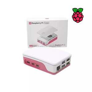 <strong>Raspberry</strong> <strong>Pi</strong> 5B Generation 5 Official Red and White Cooling <strong>Case</strong> <strong>Raspberry</strong> <strong>Pi</strong> <strong>Case</strong> Cooling Fan Protective <strong>Case</strong> - Product Image 2